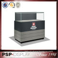wooden shopping mall glass jewelry sale display kiosk